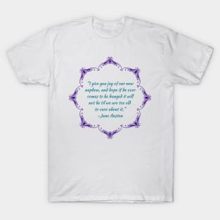 Austen Insults - Nephew T-Shirt